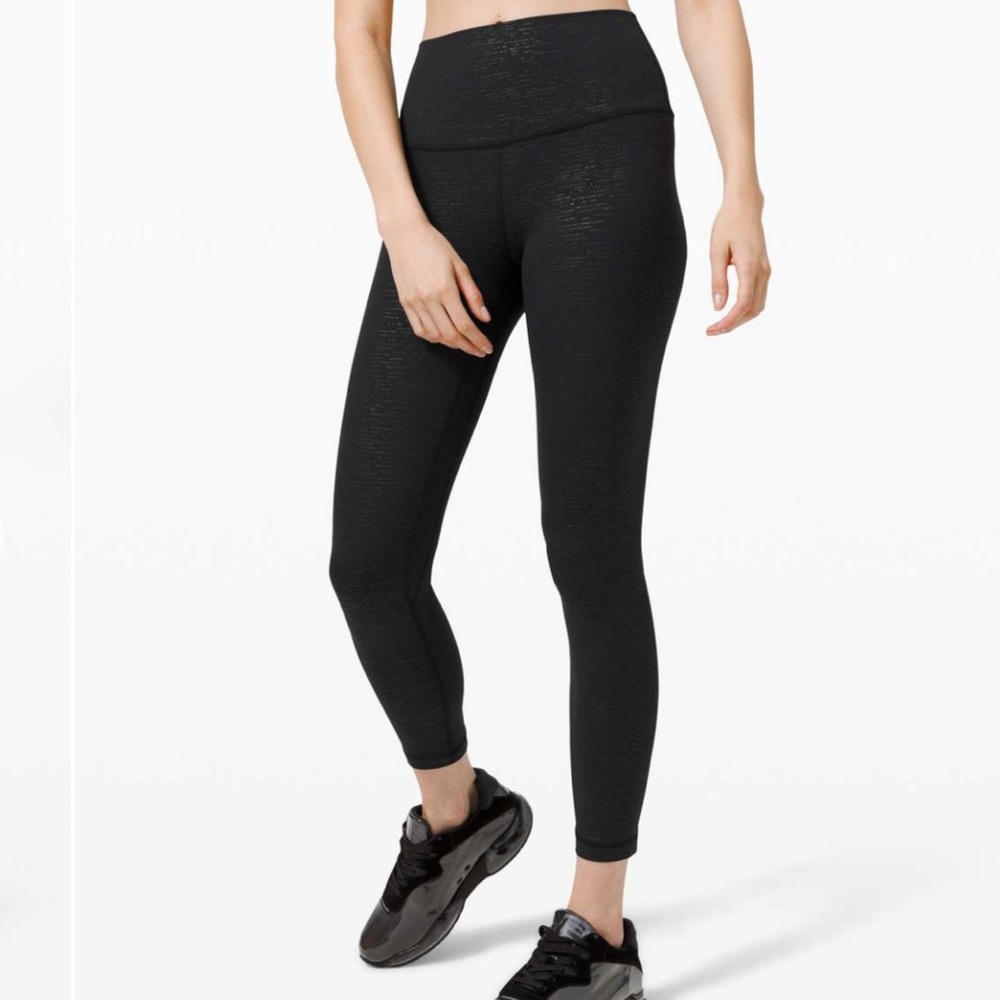 Blank code emboss align pant